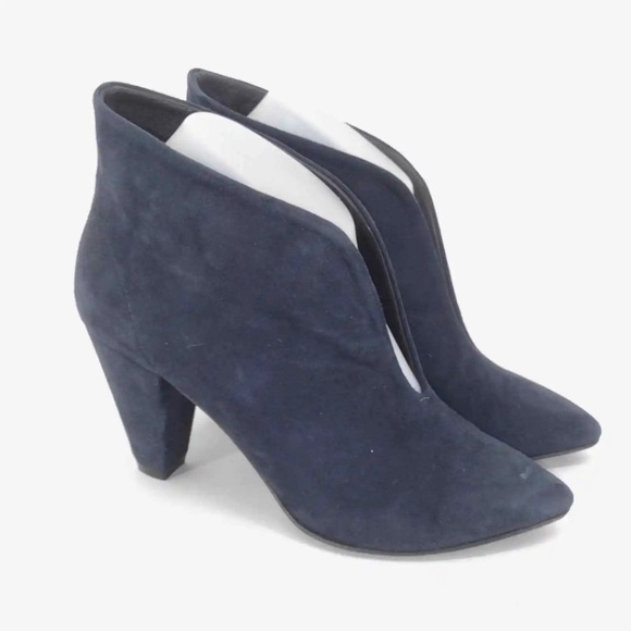 Anine Bing Irmelin boots midnight suede dark blue navy - Picture 4 of 9